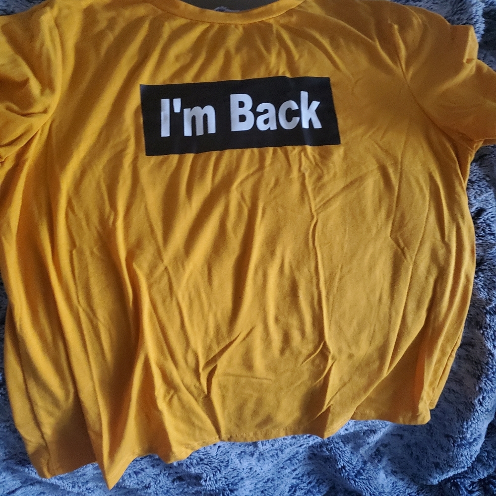Soft yellow Tee
